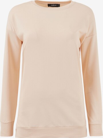 LELA Sweatshirt in Oranje: voorkant