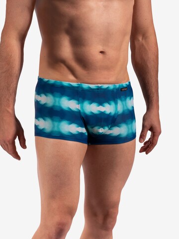 Olaf Benz Zwemshorts ' BLU2253 Beachpants ' in Blauw: voorkant