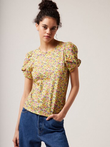 NAF NAF Shirt 'Rosy' in Yellow: front