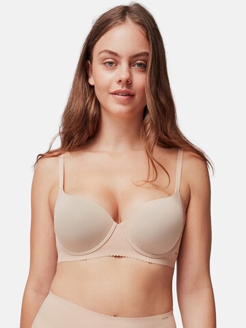 Gisela - Triangular Soutien em bege: frente