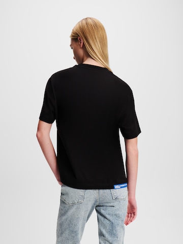 KARL LAGERFELD JEANS Koszulka w kolorze czarny