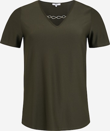 ABOUT YOU Curvy Shirt 'Alexis' in Green: front