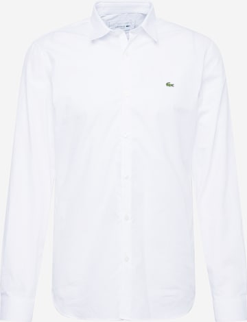 LACOSTE Regular Fit Hemd in Weiß: predná strana