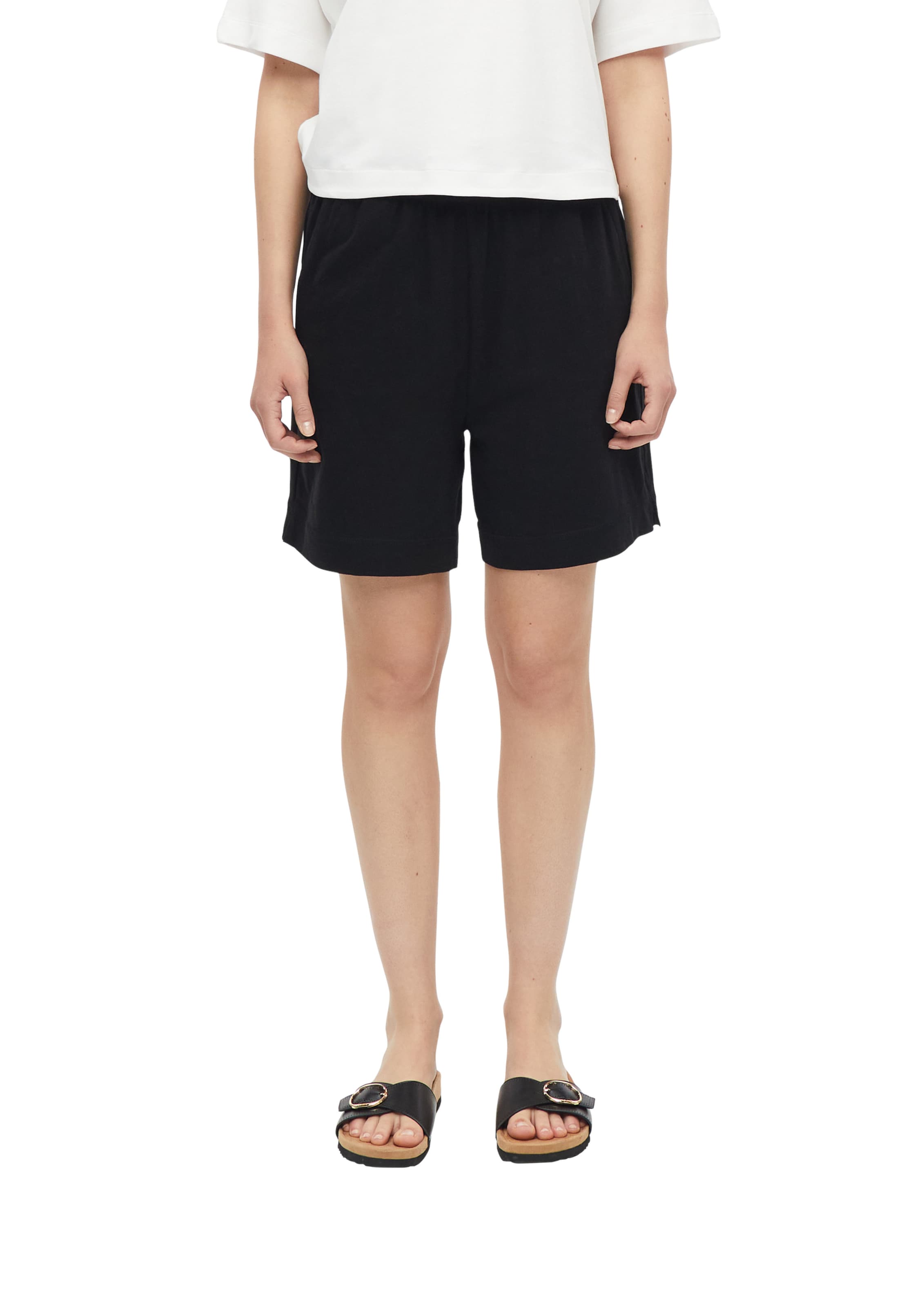 Regular Pantalon s.Oliver en noir : devant