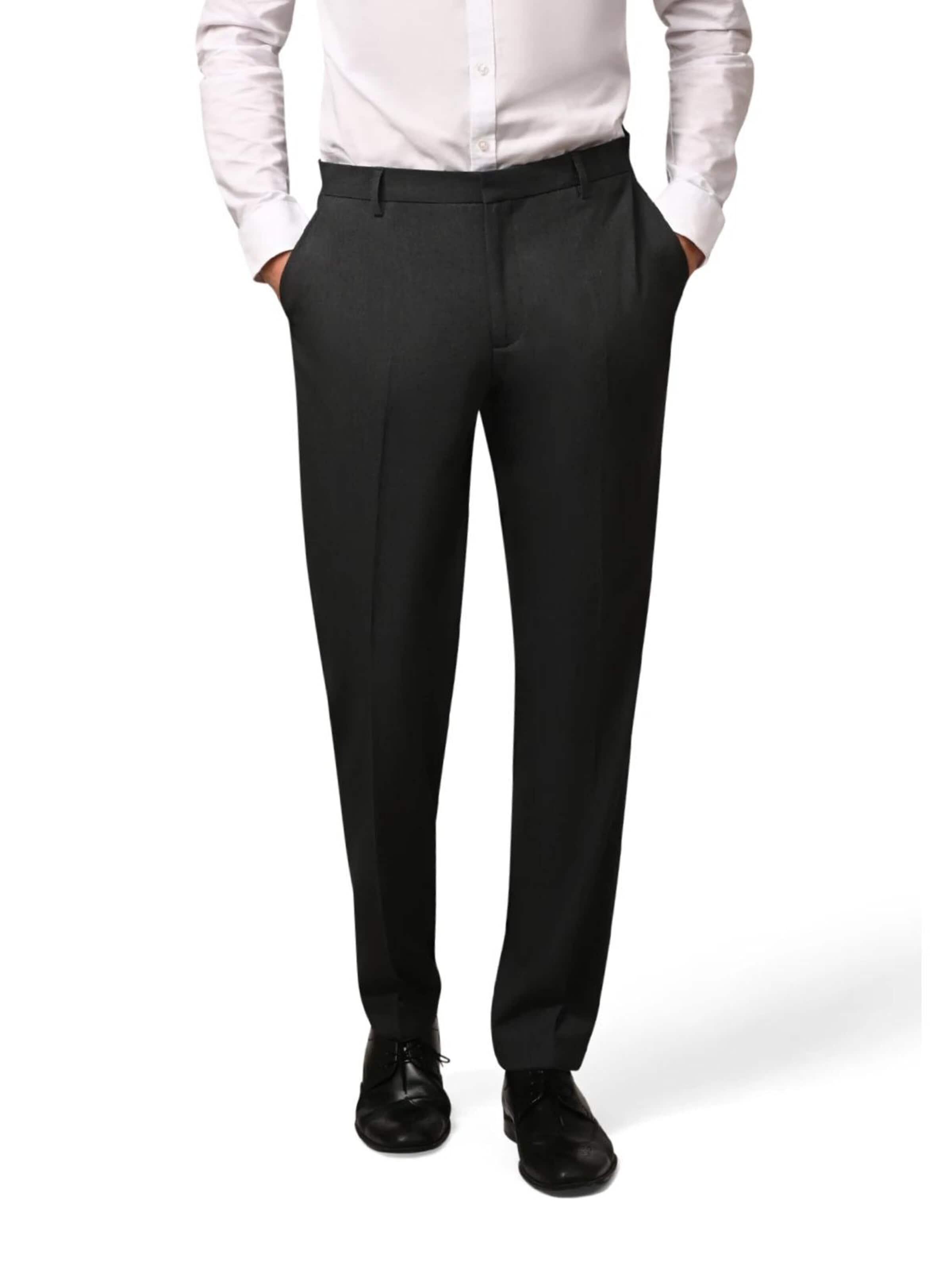 Hirschthal Regular Bügelfaltenhose‌‌‌ in Grau