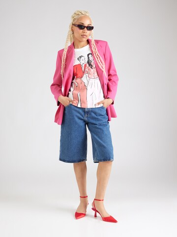 s.Oliver T-shirt i beige