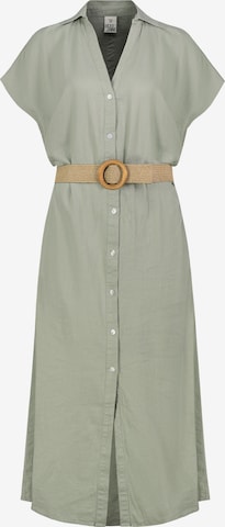 Eight2Nine Blusenkleid in Grün: Vorderseite
