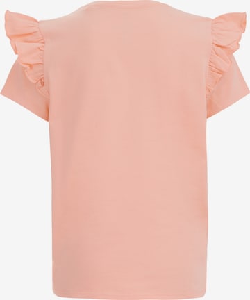 T-Shirt WE Fashion en orange