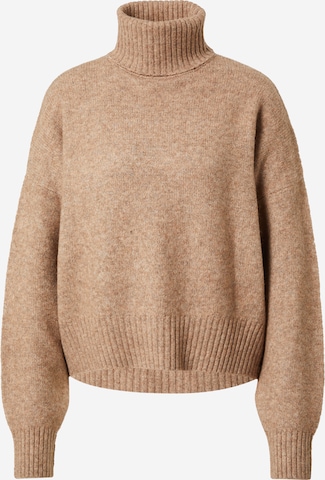 ABOUT YOU x Iconic by Tatiana GB Sweater 'Nala' in Beige: front
