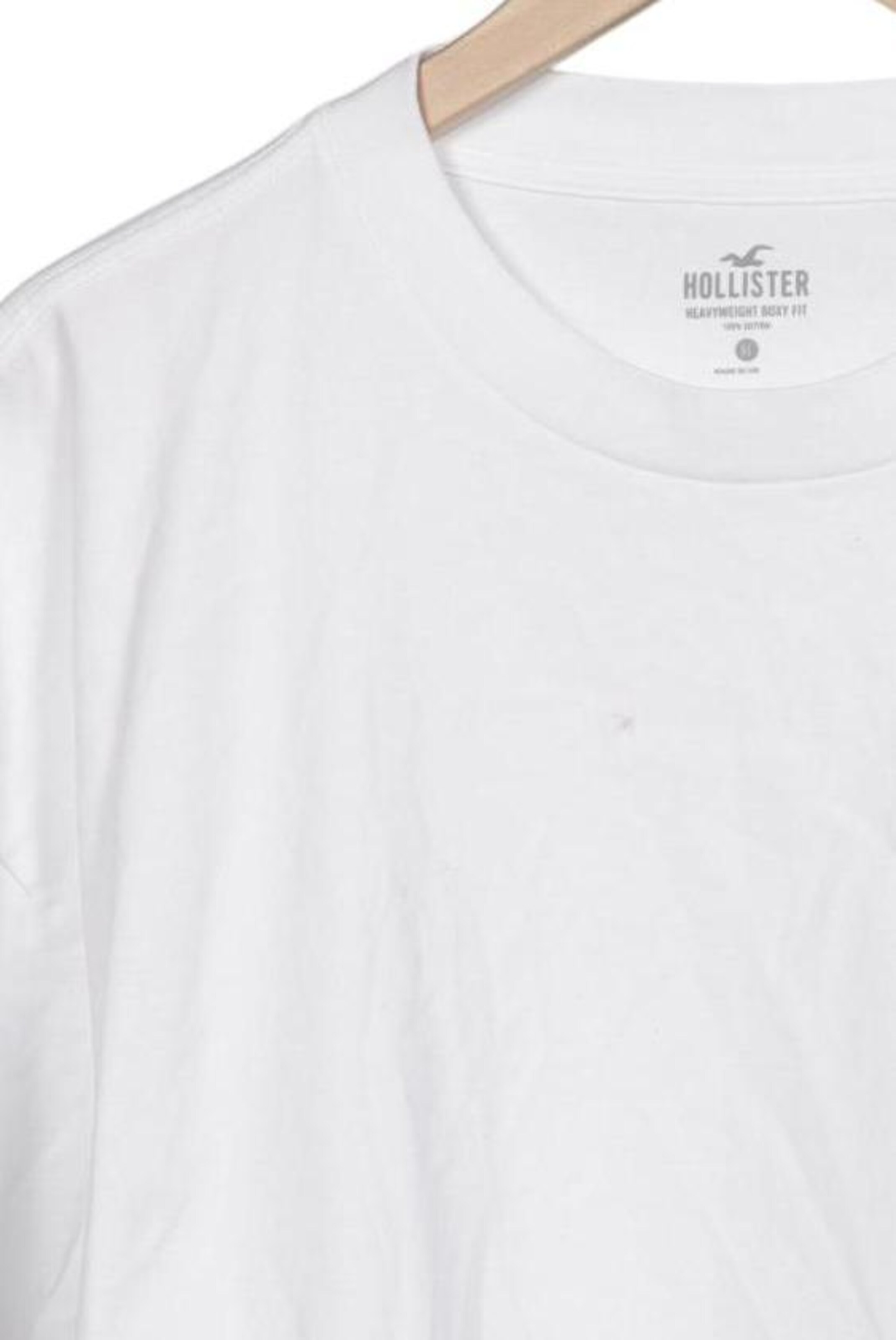 HOLLISTER Shirt in XL in White
