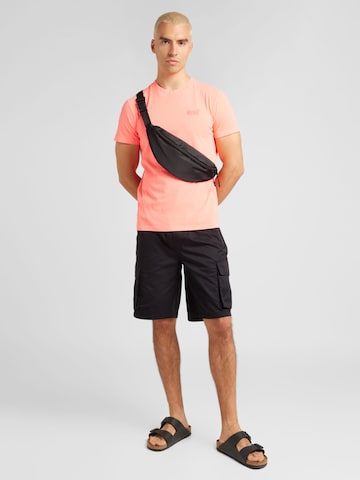 Superdry - Camisa 'Essential' em laranja