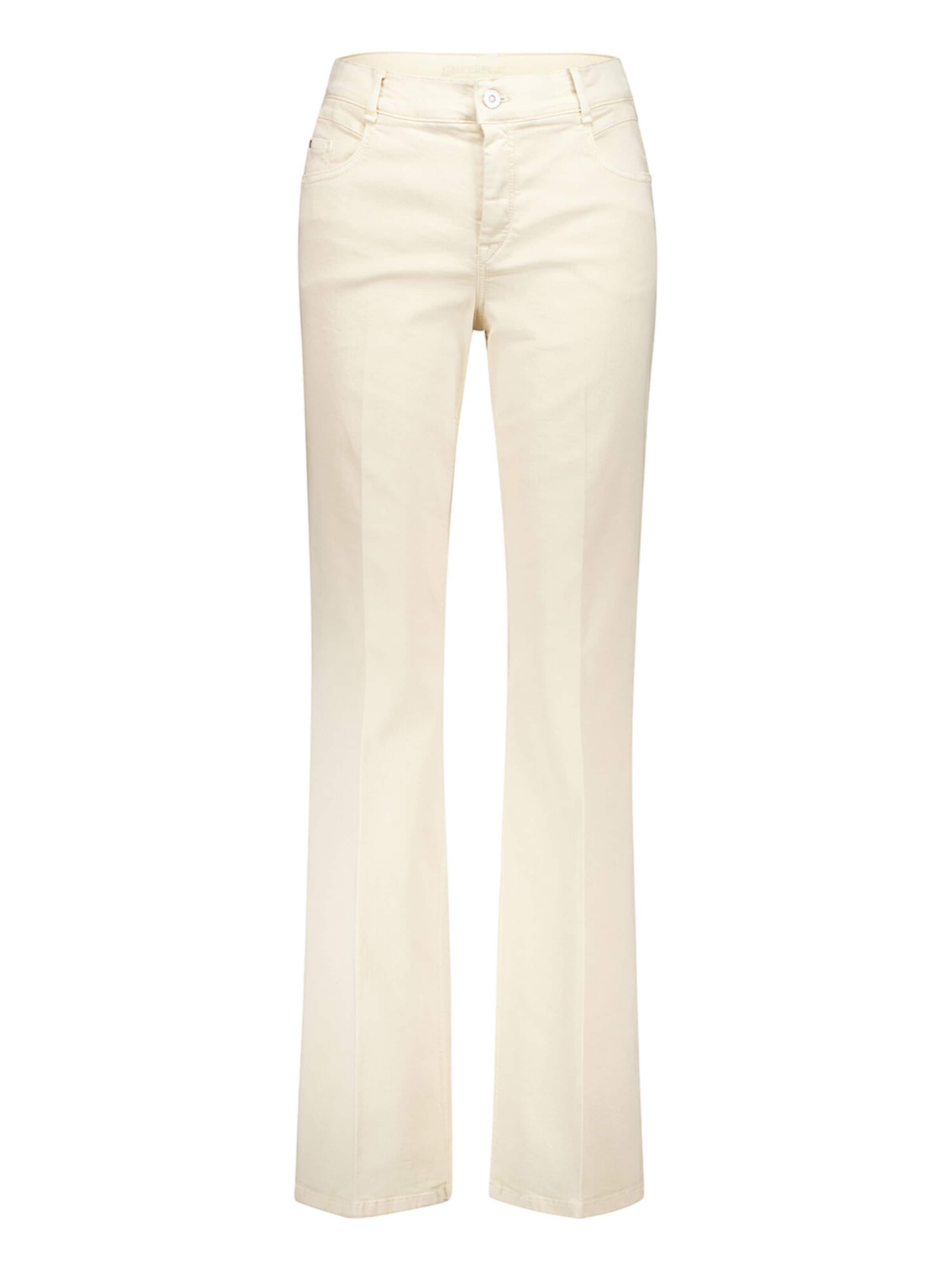 Gardeur Slimfit Hose 'ZURI126' in Beige: Vorderseite