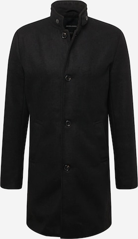 Cappotto di mezza stagione di JACK & JONES in nero: frontale