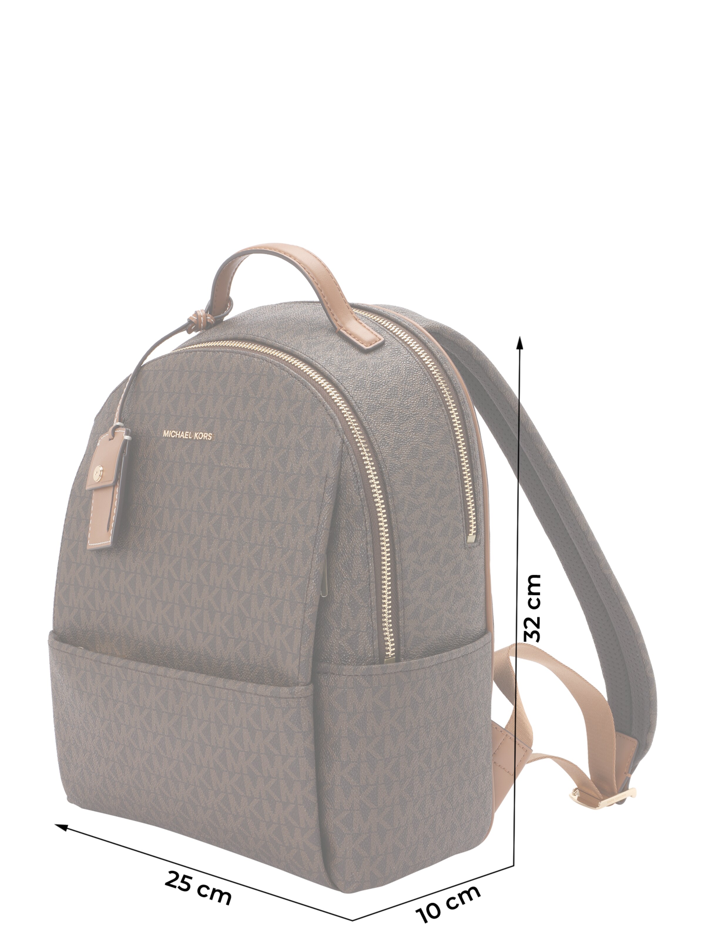 Rucsac de la MICHAEL Michael Kors pe maro