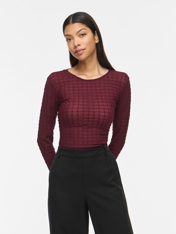 T-shirt VILA en rouge : devant