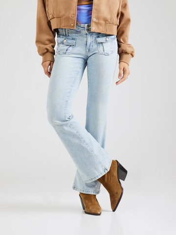 AÉROPOSTALE Flared Jeans i blå: framsida