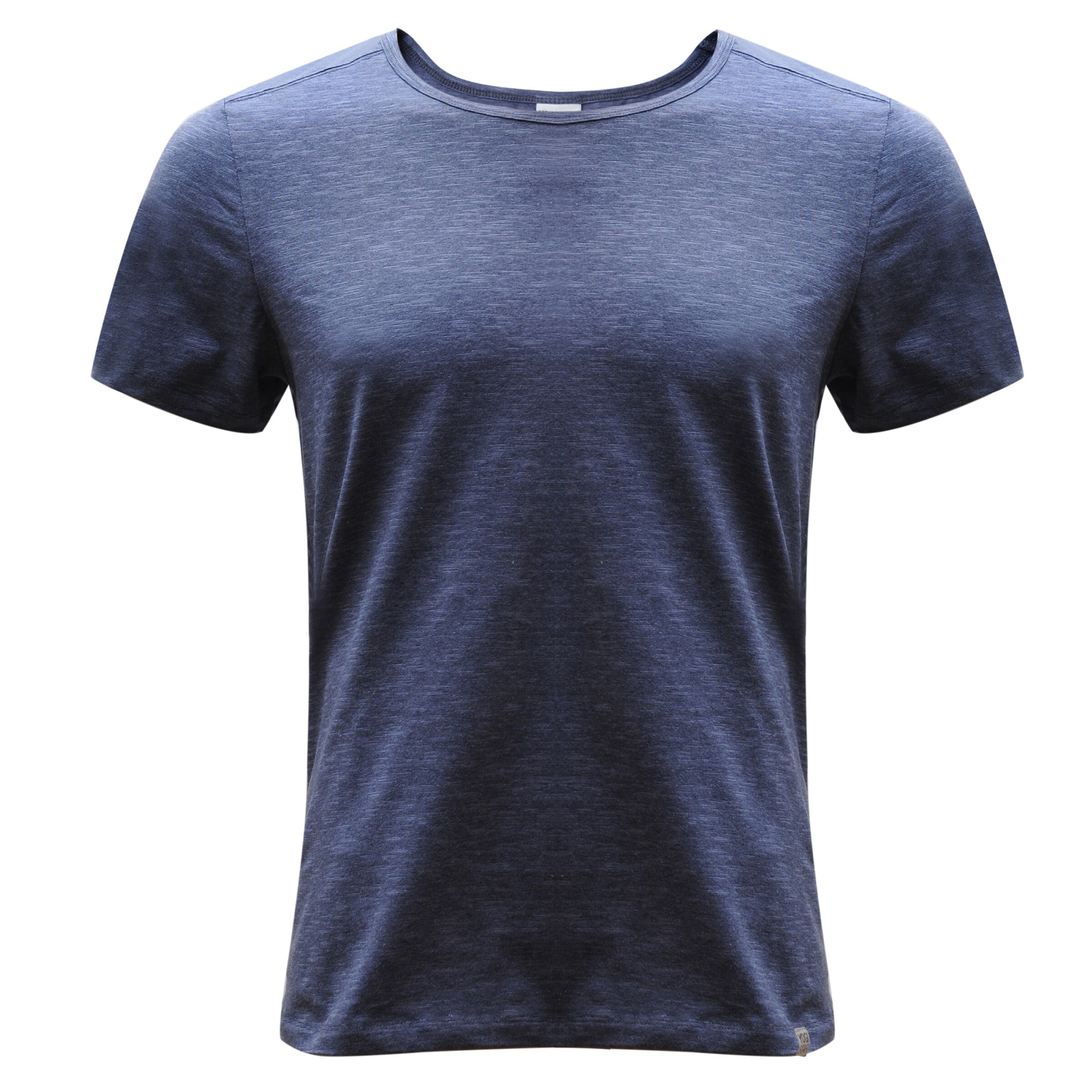 YOGISTAR.COM Funktionsshirt 'Eli' in Blau: Vorderseite