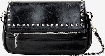 myMo ROCKS Handbag in Black: front