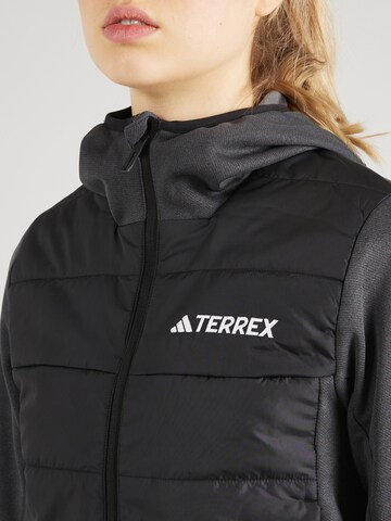 ADIDAS TERREX Функциональная флисовая куртка в Черный