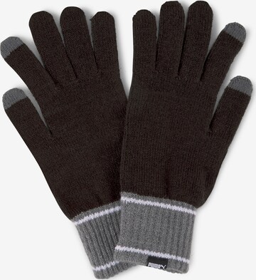 PUMA Gloves in Black: front