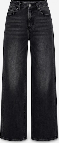 Jeans di Elara in nero: frontale