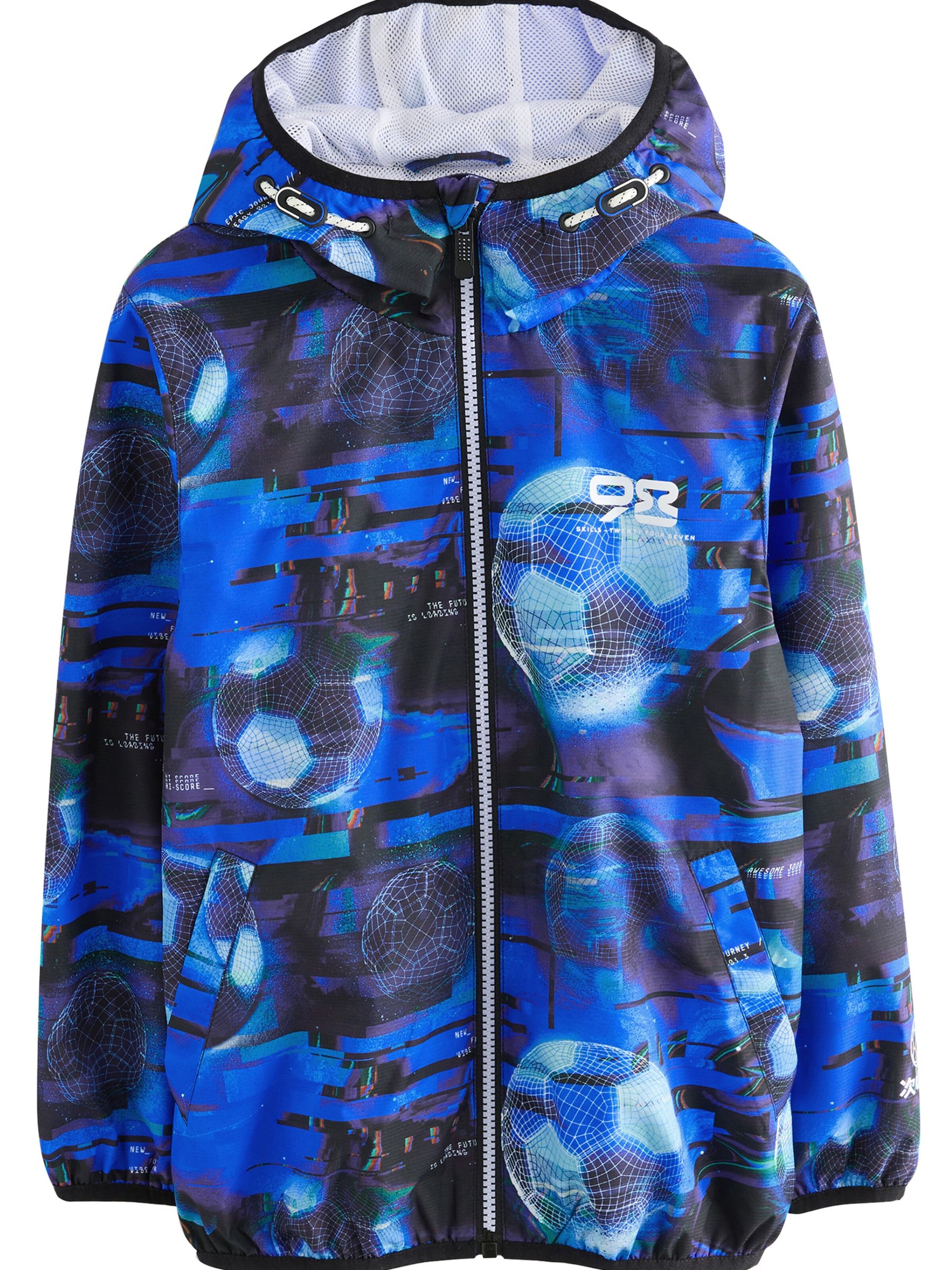 Next Prechodná bunda - Modrá: predná strana