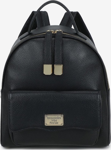 Braccialini - Mochila 'Sara' en negro: frente