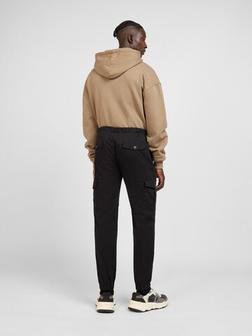 Pittman Tapered Cargo Pants 'Darius' in Black