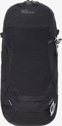 JACK WOLFSKIN Sportrucksack 'Crosstrail 22' in Schwarz: predná strana