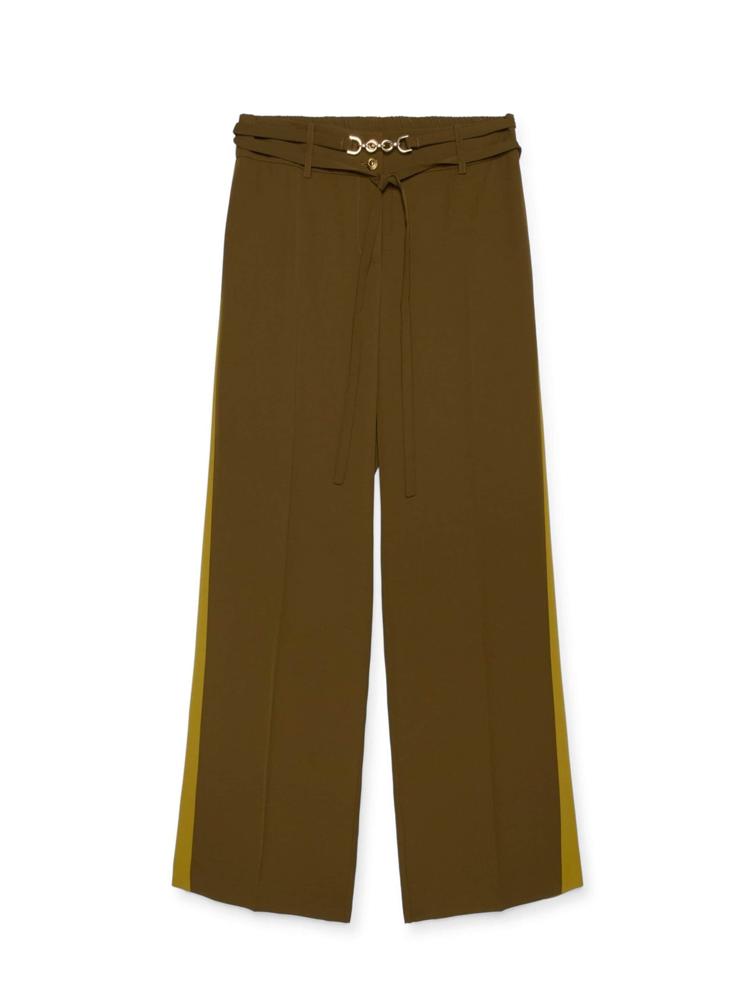 Fiorella Rubino Regular Pants in Green: front