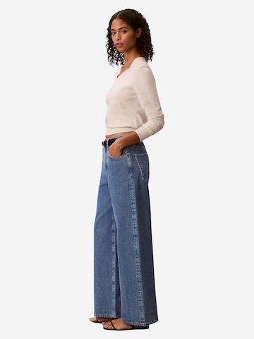 Wide Leg Jean 'LV047G906G' Calvin Klein Jeans en bleu