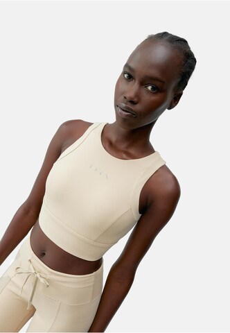 Born Living Yoga Bralette Sports bra 'Esme' in Beige