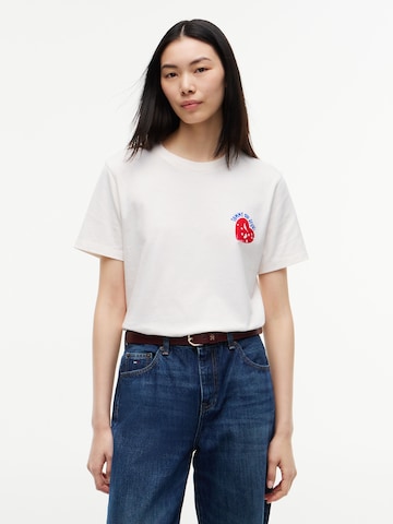 Tommy Jeans Футболка в Белый: спереди