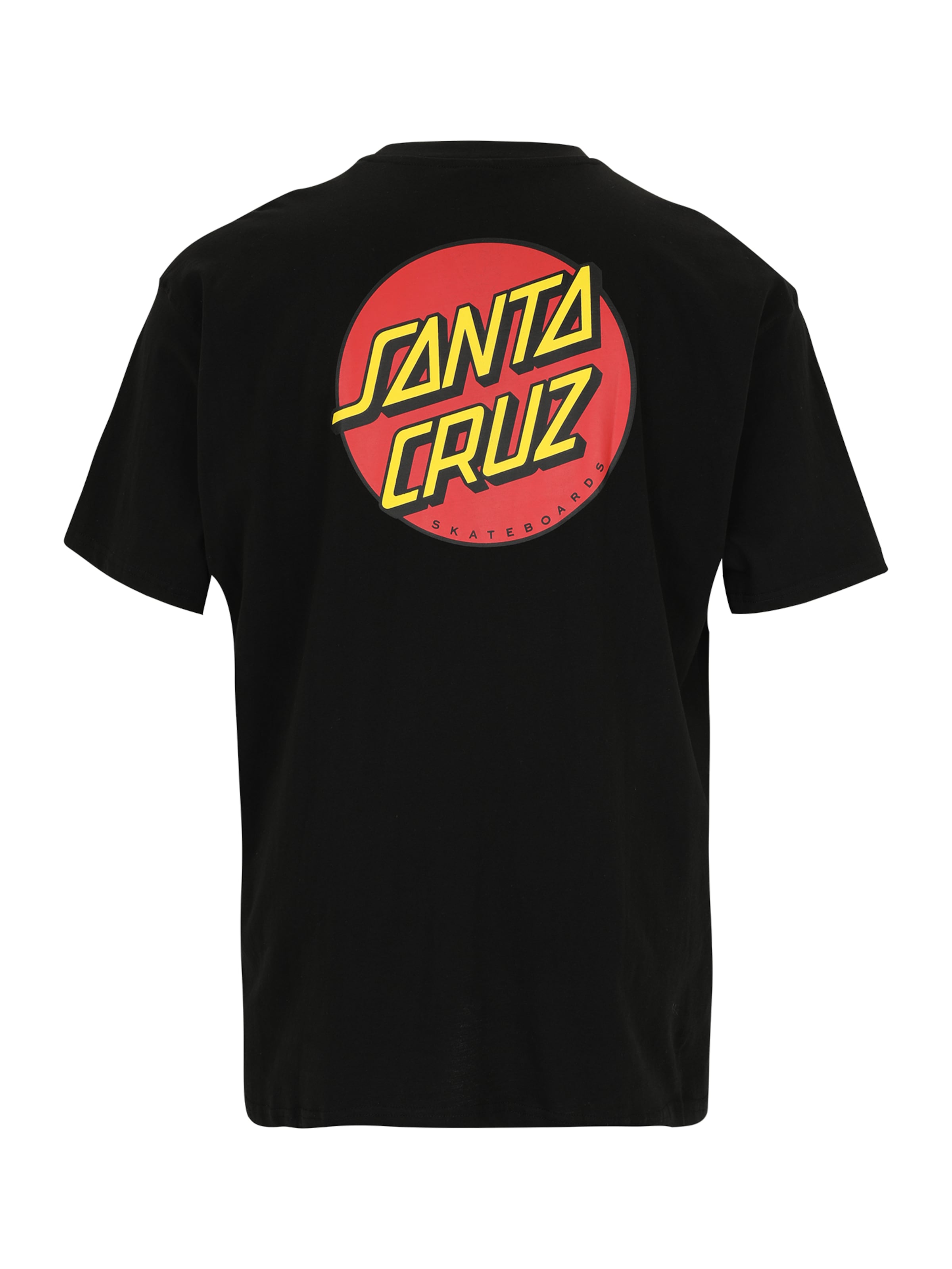 Santa Cruz Póló 'Classic Dot' - fekete