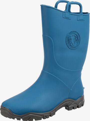 BOATILUS Rubber Boots in Blue: front
