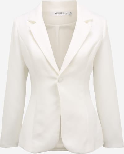 Missguided (Petite) Blazer en blanc, Vue avec produit