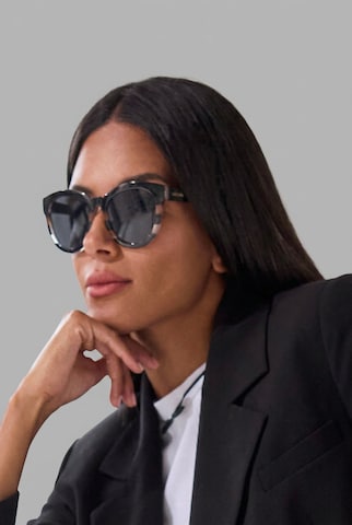 LASCANA Sunglasses in Black: front