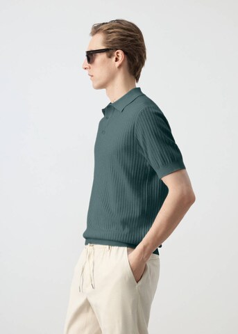 MANGO MAN Shirt 'Paule' in Green