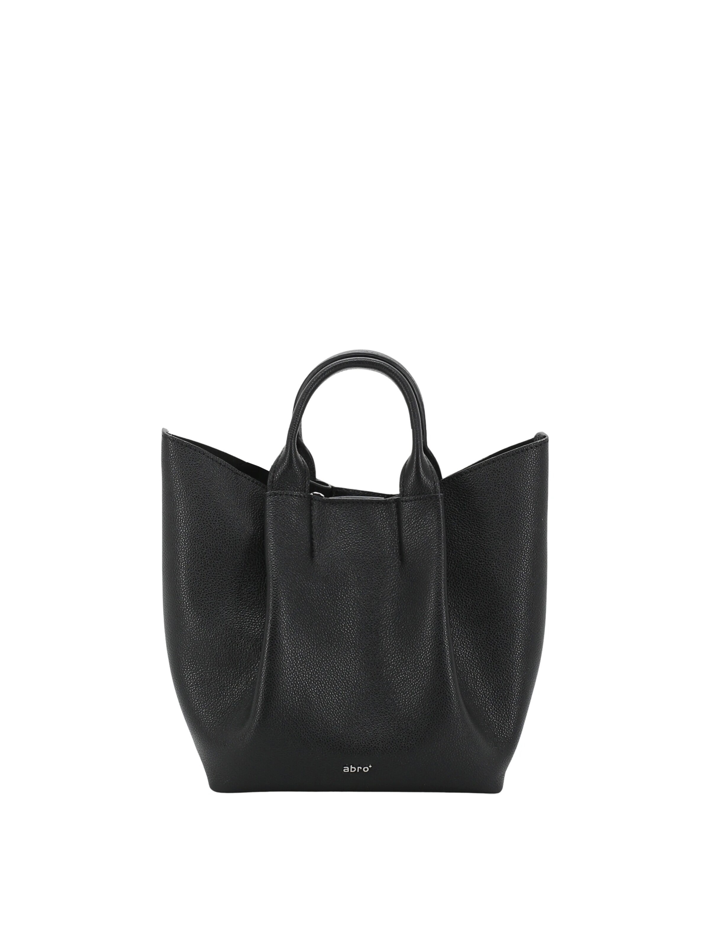 ABRO Shopper 'ESSENTIAL'‌‌‌‌‌‌‌‌ in Schwarz: Vorderseite