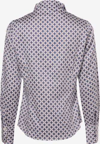 Franco Callegari Blouse in Blauw: voorkant