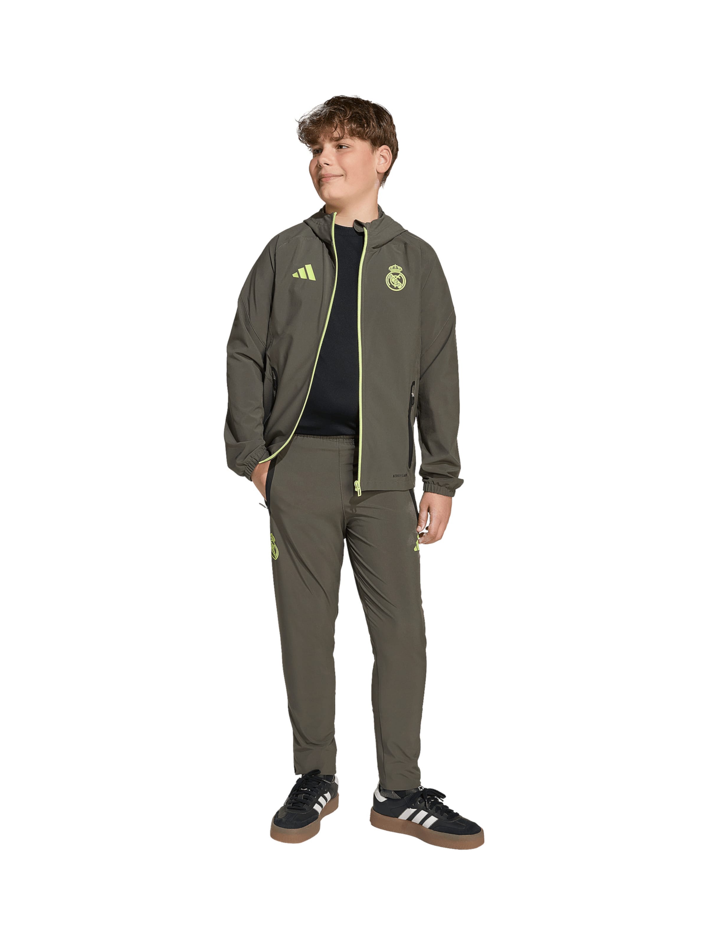 ADIDAS PERFORMANCE Regular Sporthose 'Real Madrid Tiro 25 Competition' in Grün