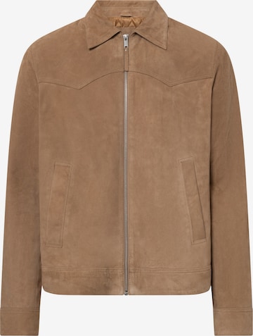 Bolongaro Trevor - Chaqueta de entretiempo 'Theo' en marrón: frente