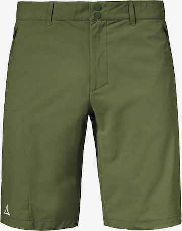 Schöffel Regular Outdoorhose 'Hestad M' in Grün: predná strana