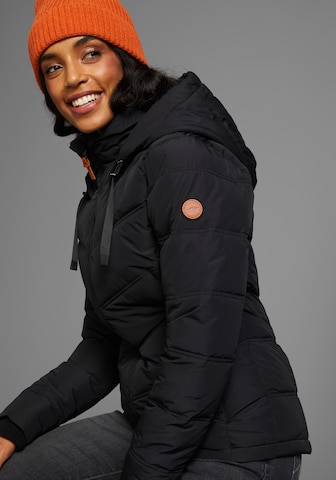 KangaROOS Winterjacke in Schwarz