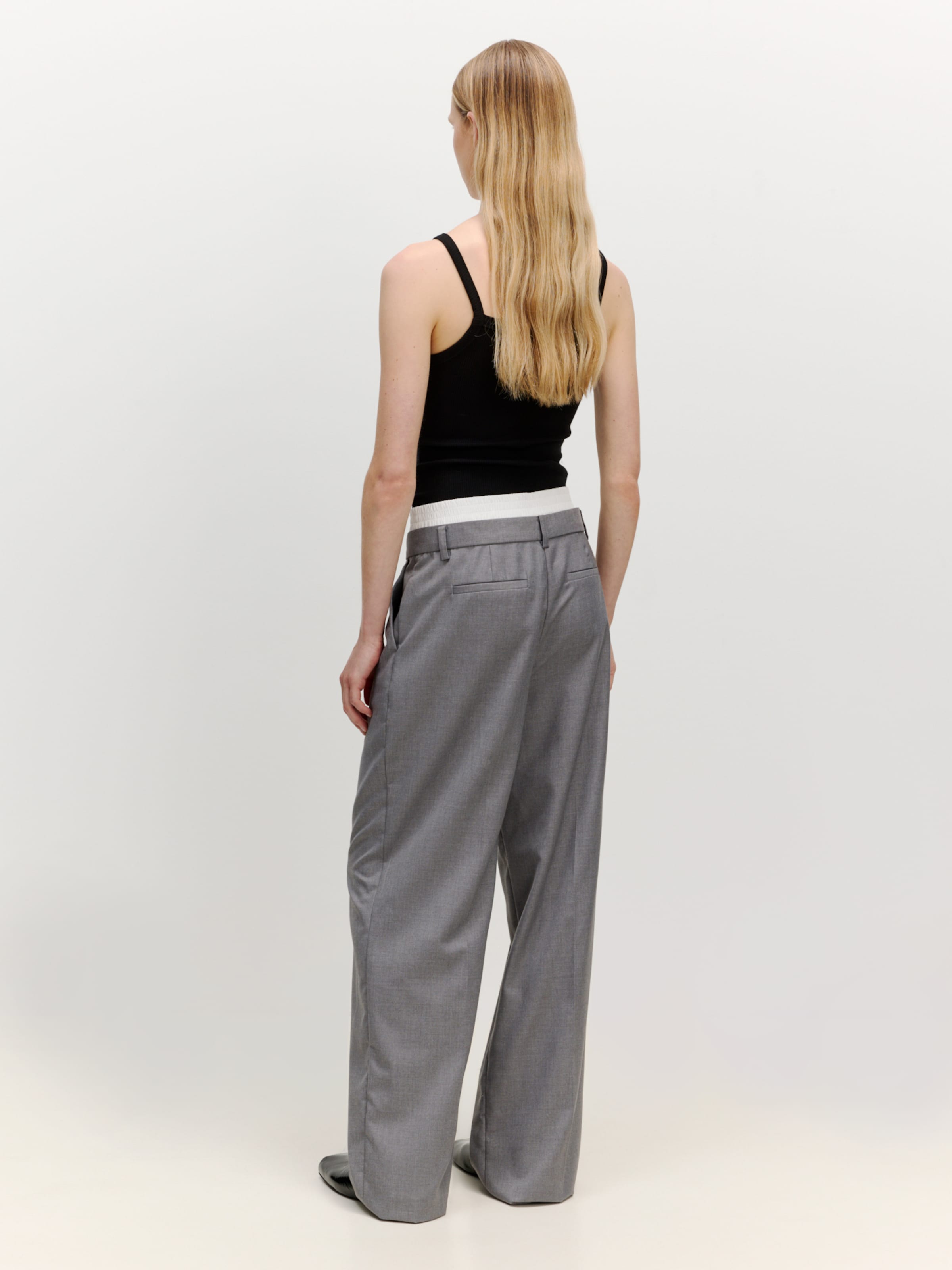 Pantaloni con pieghe 'Astrid'