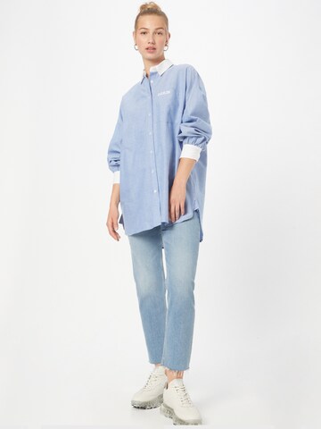 River Island Bluse in Blau