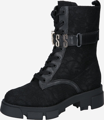 GUESS Lace-Up Boots 'MADOX' in Black: front