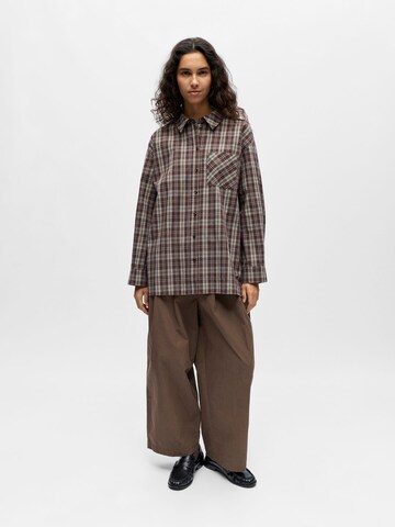 OBJECT - Blusa en marrón