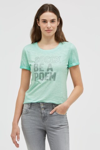 Soccx Shirt in Green: front