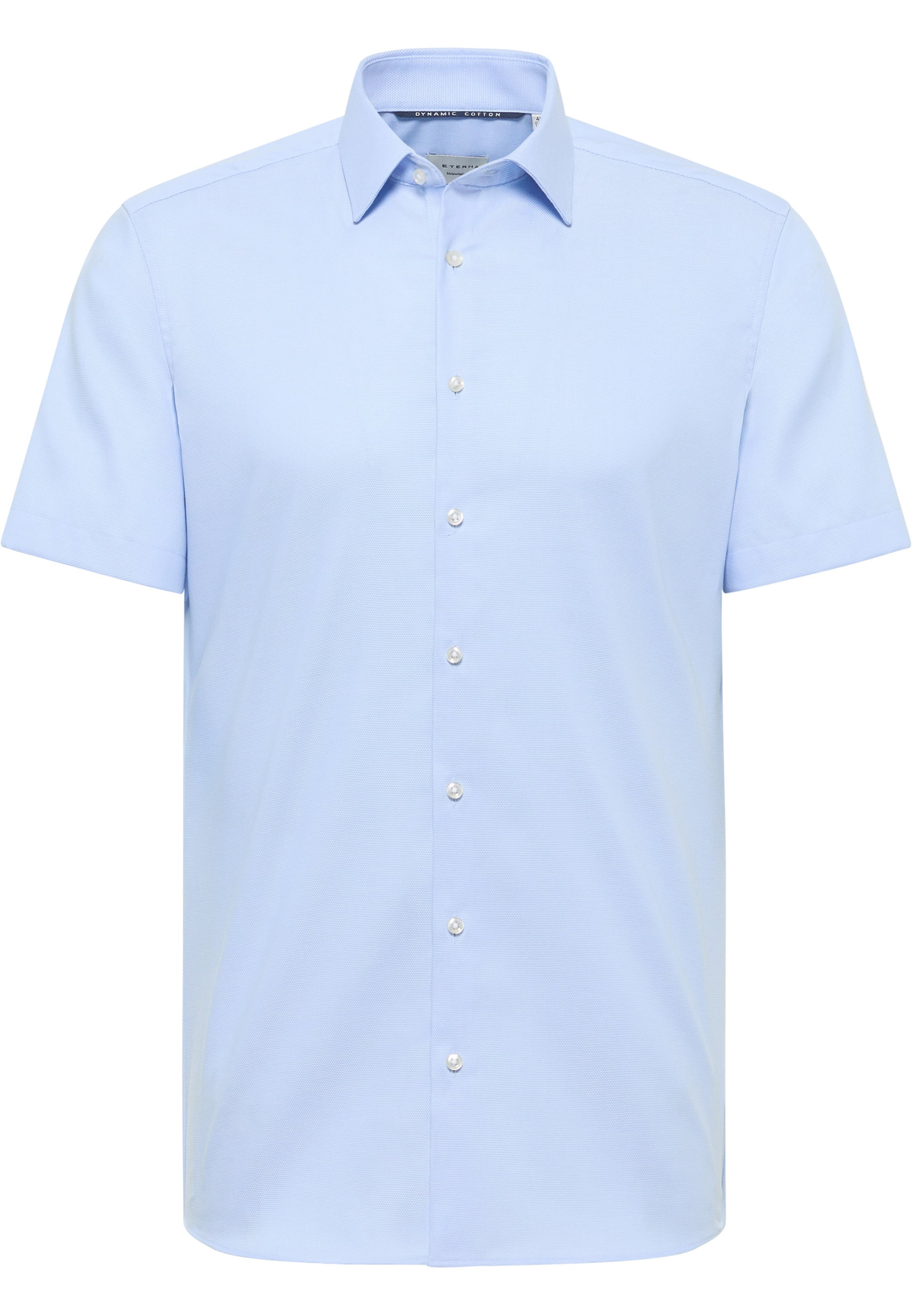 ETERNA Slim fit Business shirt in Blue: front